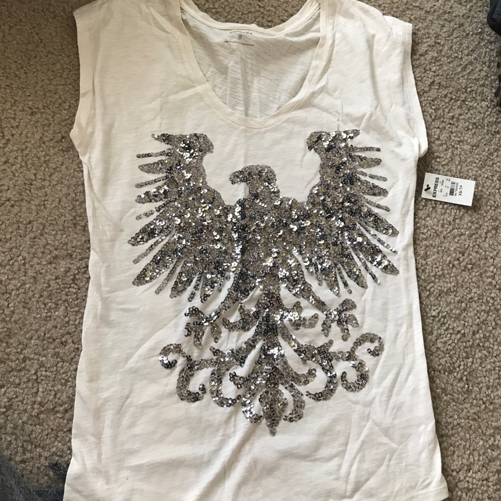 Sequin Eagle Shirt